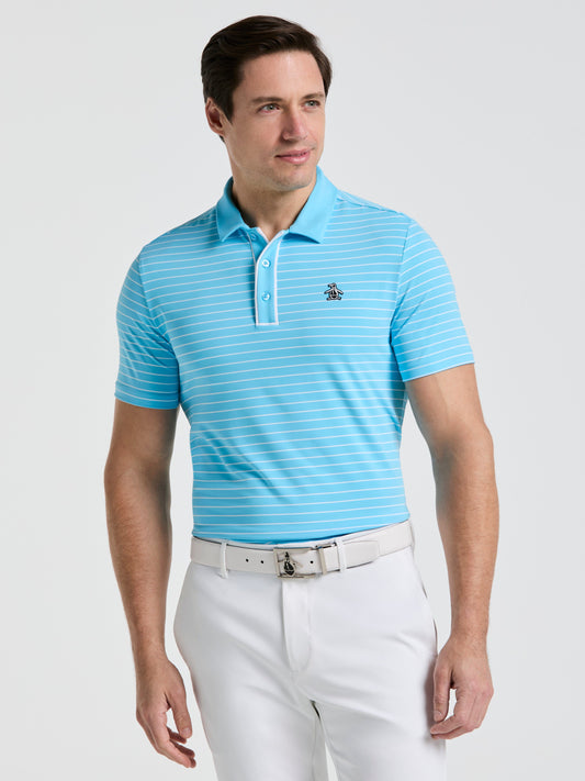 Men's Heritage Stripe Golf Polo