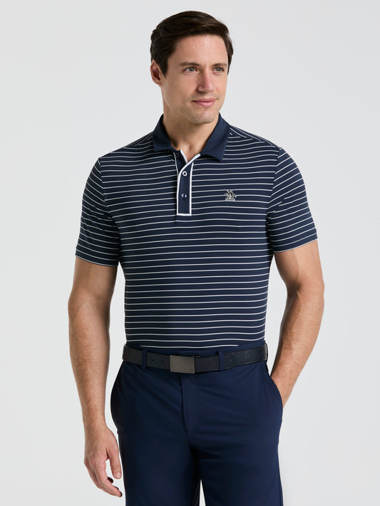 Men's Heritage Stripe Golf Polo