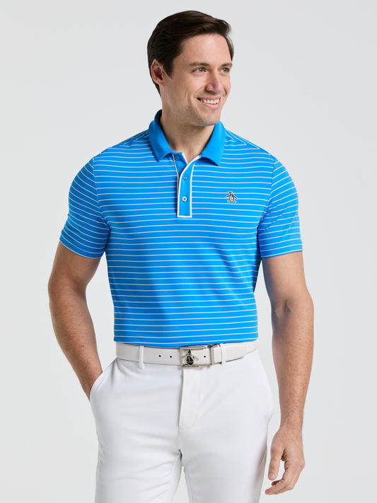 Men's Heritage Stripe Golf Polo