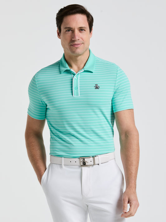 Men's Heritage Stripe Golf Polo