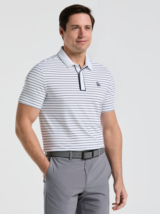 Men's Heritage Stripe Golf Polo