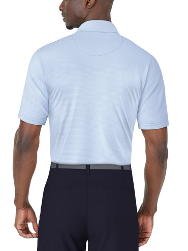 Men's Horizontal Print Polo