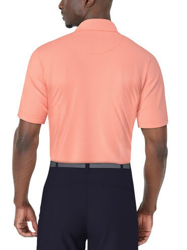 Men's Horizontal Print Polo