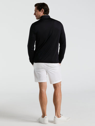 Men's Lightweight 1/4" Zip Corded Pullover Golf Base Layer