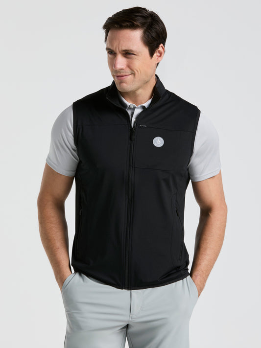Men's Lightweight Full Zip Golf Gilet