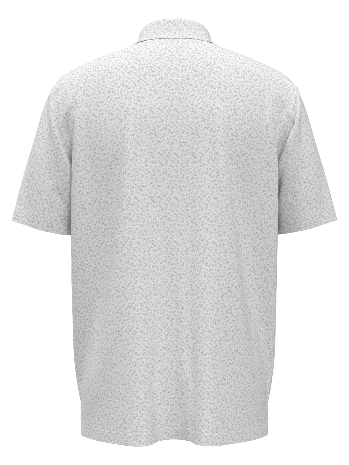 Men's Linear Chevron Print Polo