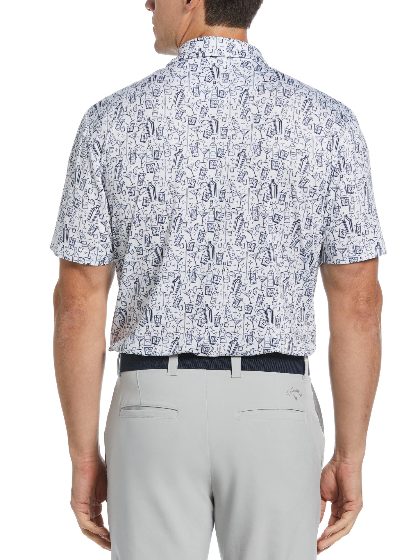 Men's Linear Cocktail Polo