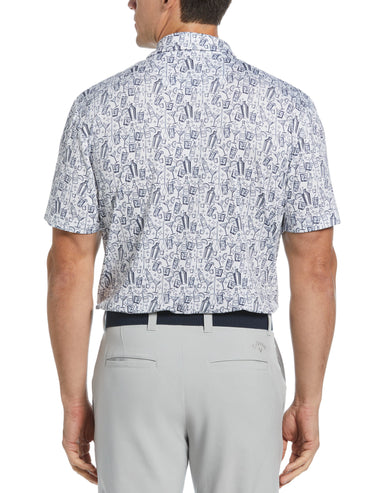 Men's Linear Cocktail Polo