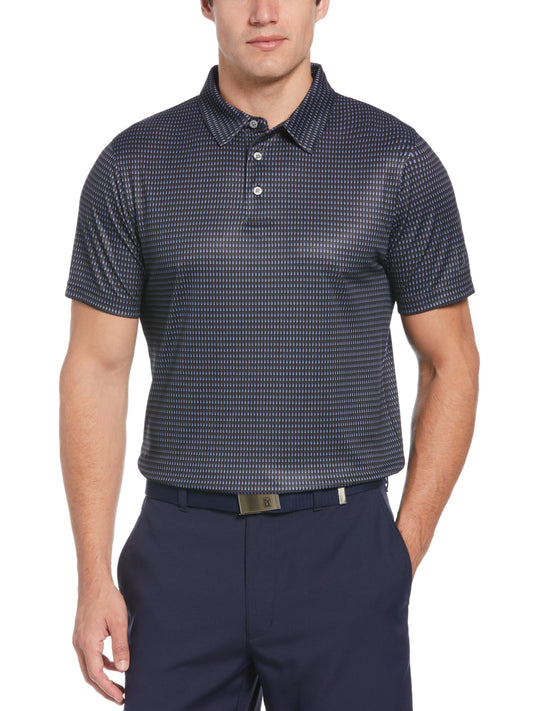 Men's Micro Conversational Print Golf Polo