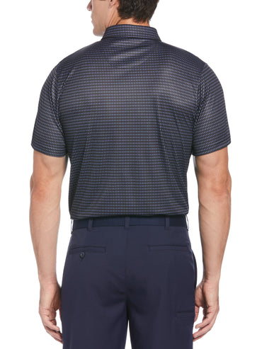 Men's Micro Conversational Print Golf Polo