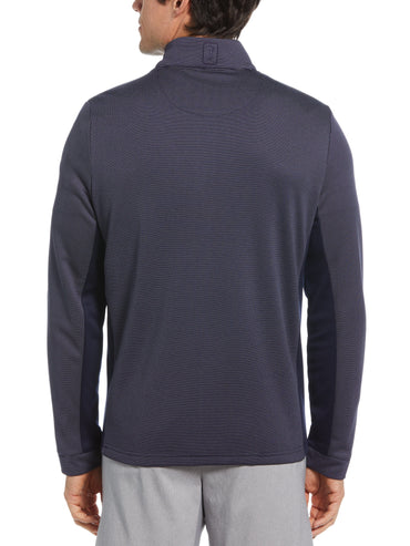 Men's Micro Jacquard Full Zip Golf Jacket