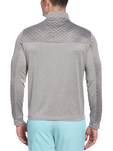 Men's Mixed Media 1/4 Zip Pullover