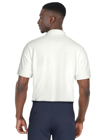 Men's Ombre Chest Stripe Performance Golf Polo
