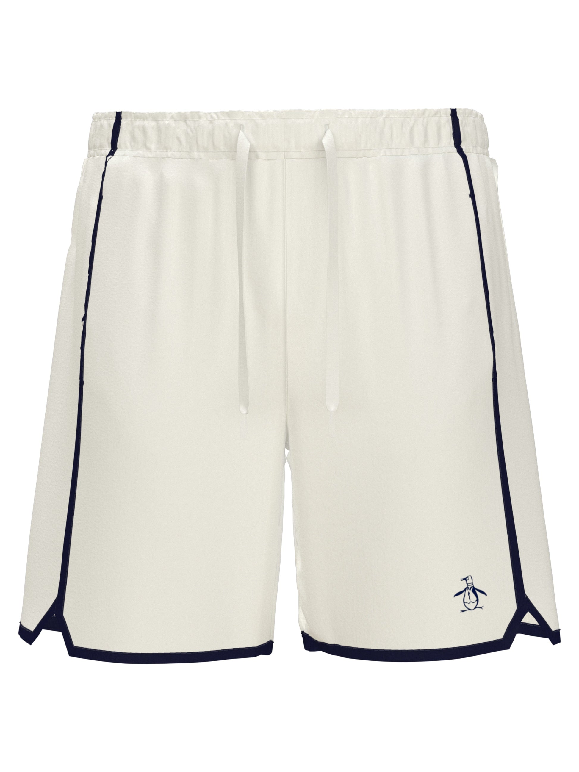 Performance Color Block 7" Inseam Tennis Short with Lining (Bright White) 