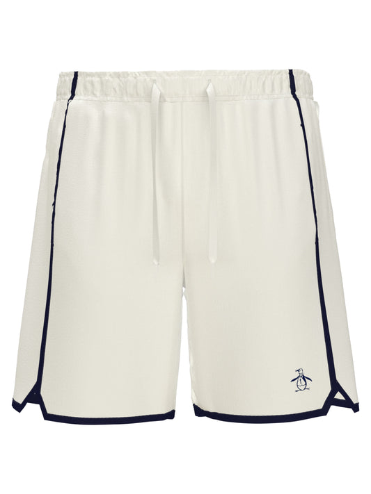 Performance Color Block 7" Inseam Tennis Short with Lining (Bright White) 