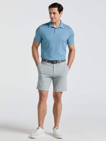 Men's Petes Bowtie Print Golf Polo