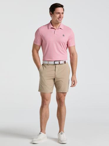 Men's Petes Bowtie Print Golf Polo