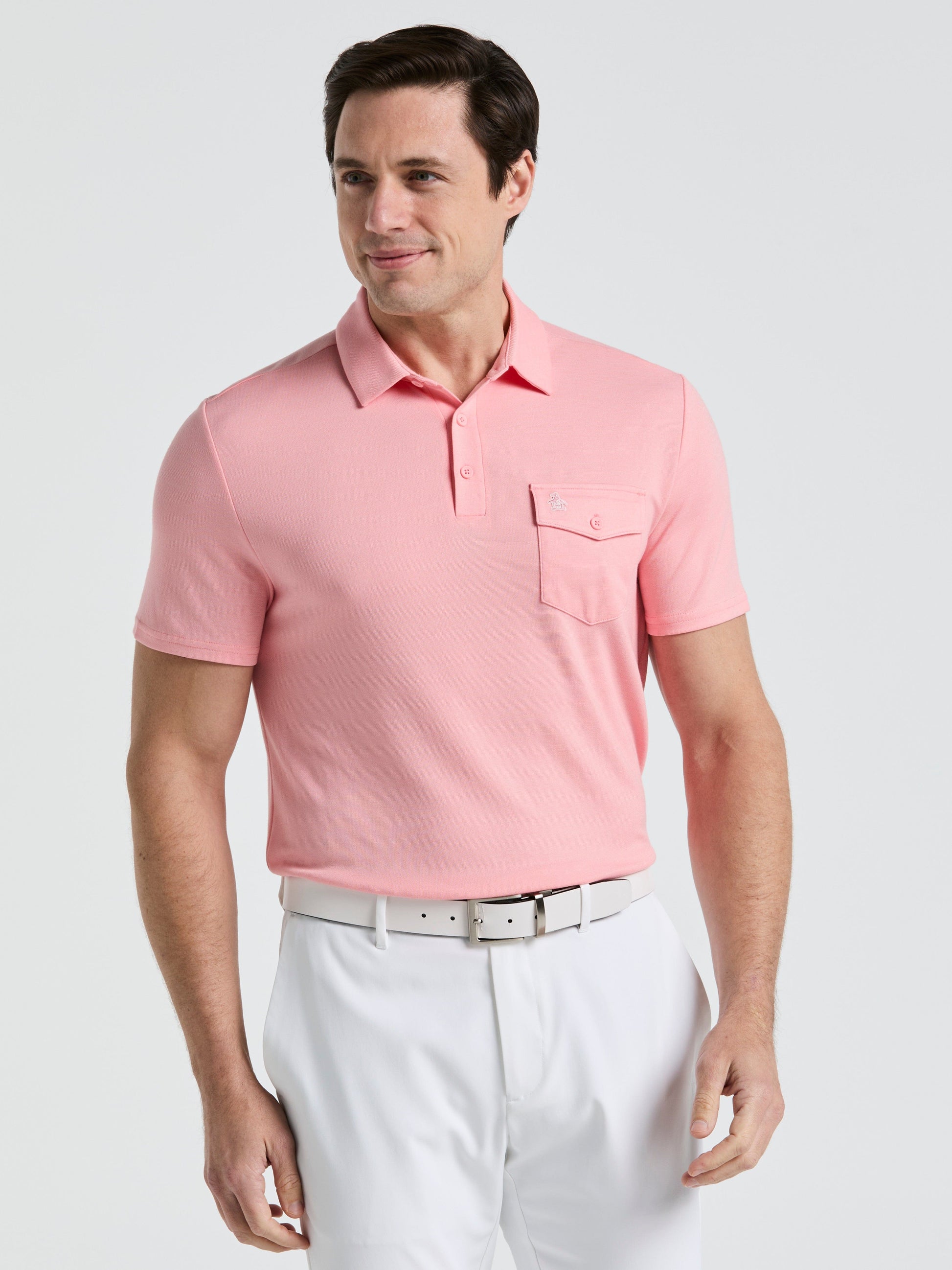 Pete's Fine Line Golf Polo (Murex Shell) 