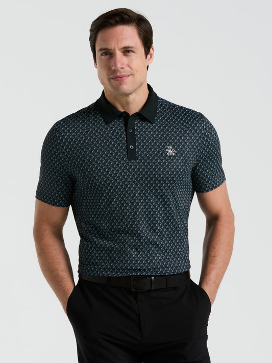 Pete's Tee Time Golf Polo (Caviar) 