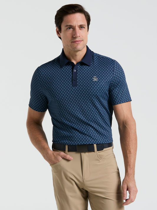 Pete's Tee Time Golf Polo (Black Iris) 