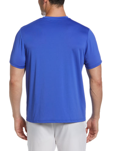 Men's Pin Hole Mesh Tennis Tee