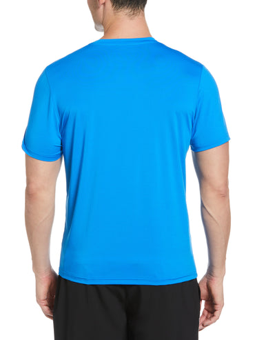 Men's Pin Hole Mesh Tennis Tee