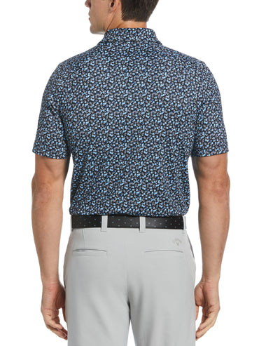 Men's Polaroid Confetti Print Golf Polo