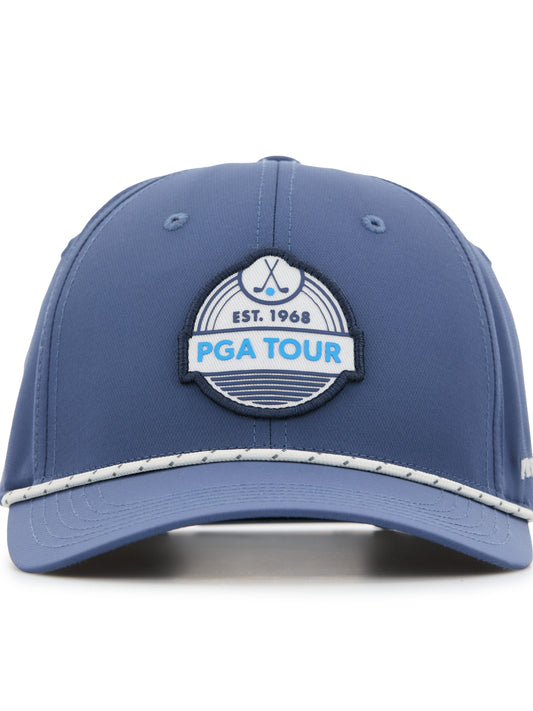 Premium Label Golf Cap (Blue Indigo) 