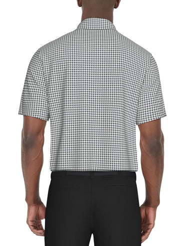 Men's Regimental Geo Print Golf Polo