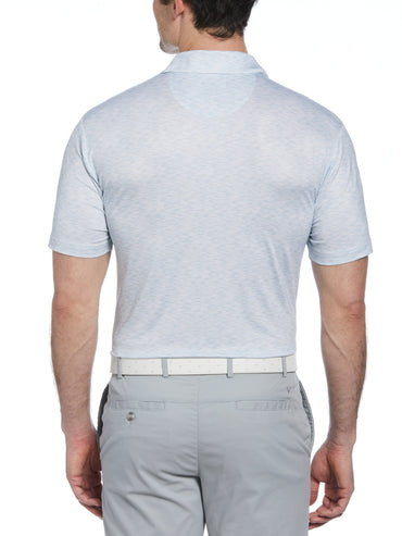 Men's Short Sleeve Engineered Printed Block Polo Shirt