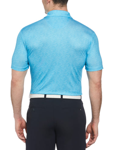 Men's Short Sleeve Engineered Printed Block Polo Shirt