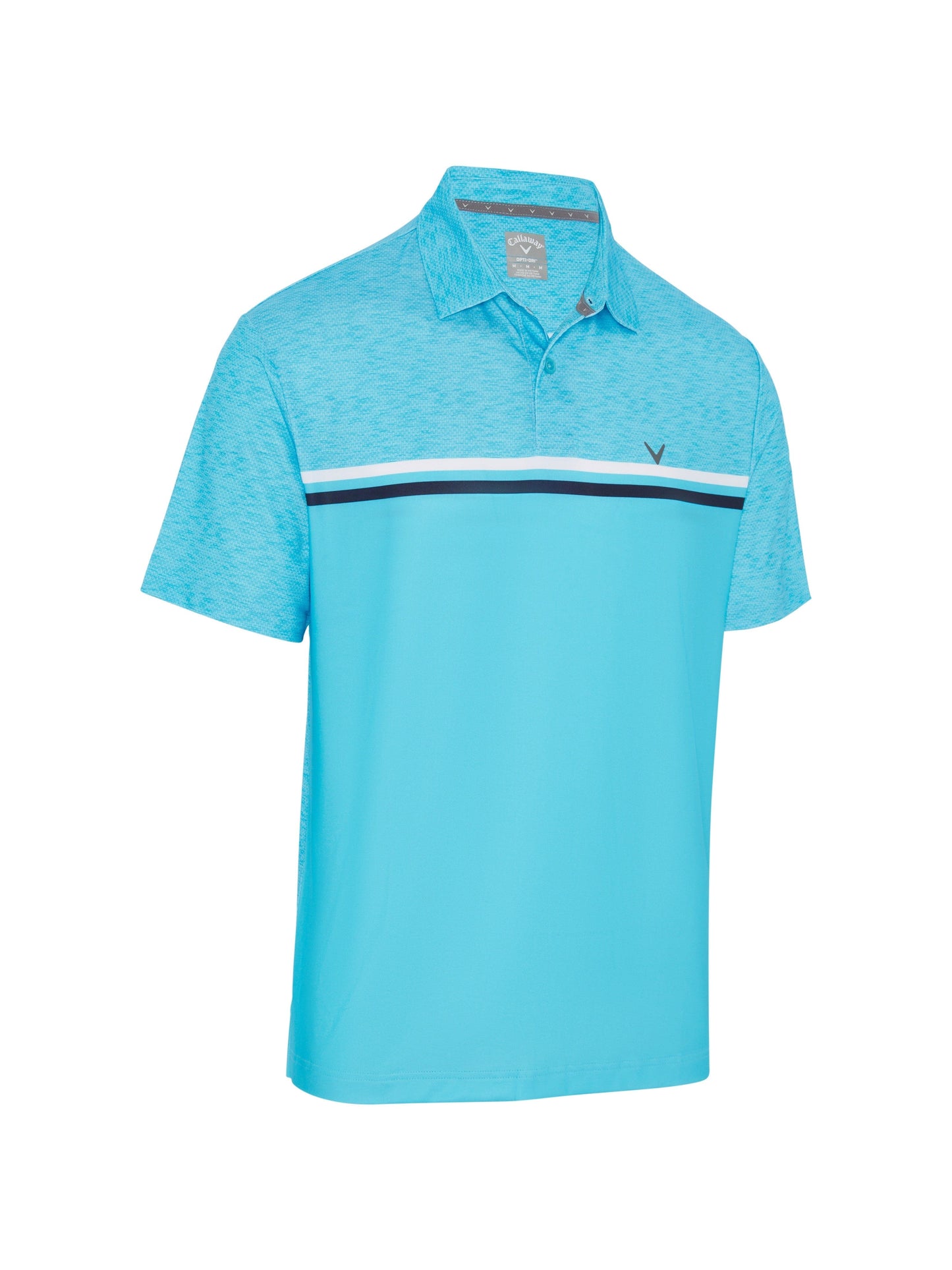 Men's Short Sleeve Engineered Printed Block Polo Shirt
