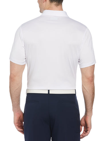 Men's Short Sleeve Engineered Tropical Print Polo