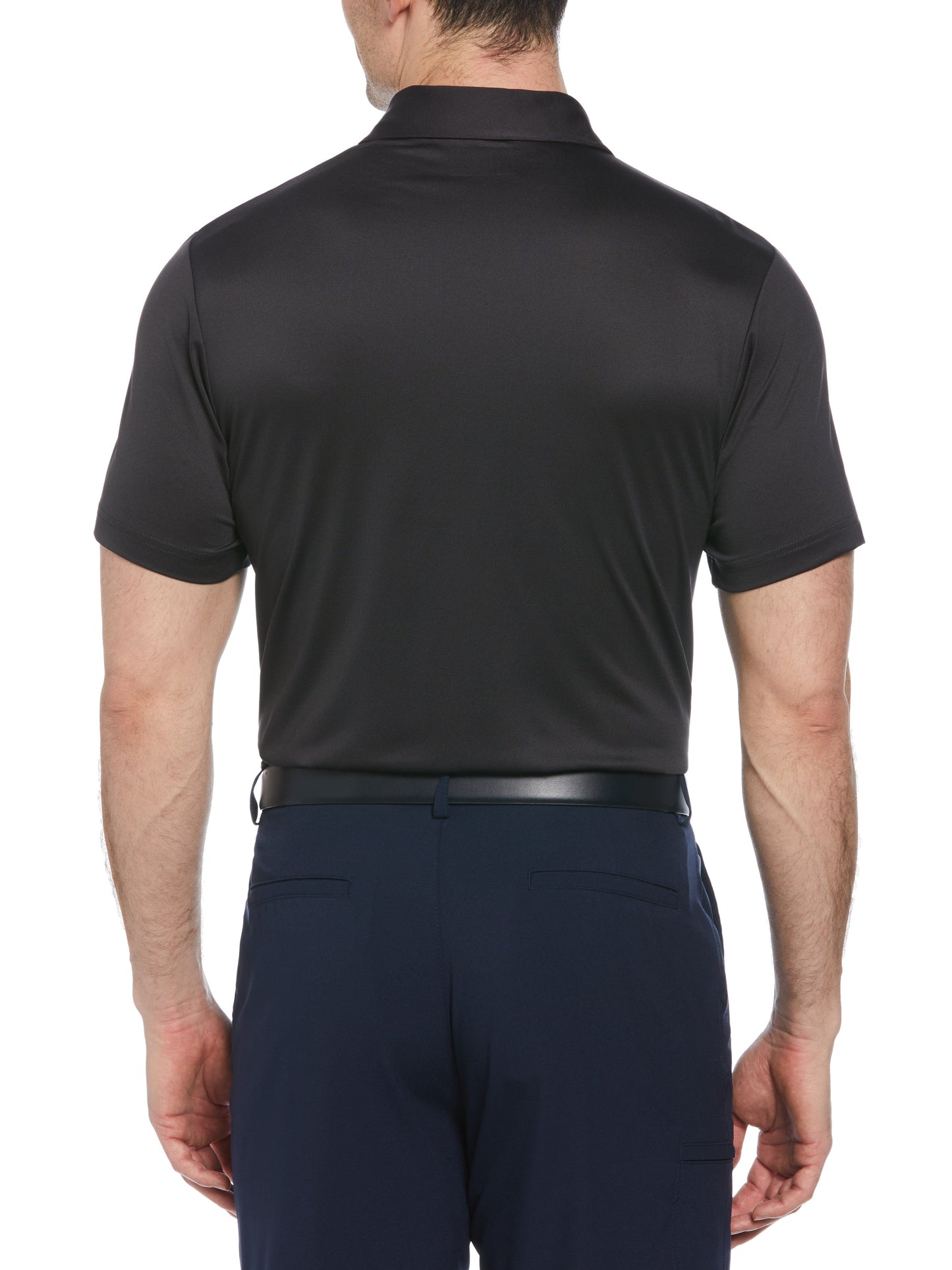 Men's Short Sleeve Engineered Tropical Print Polo