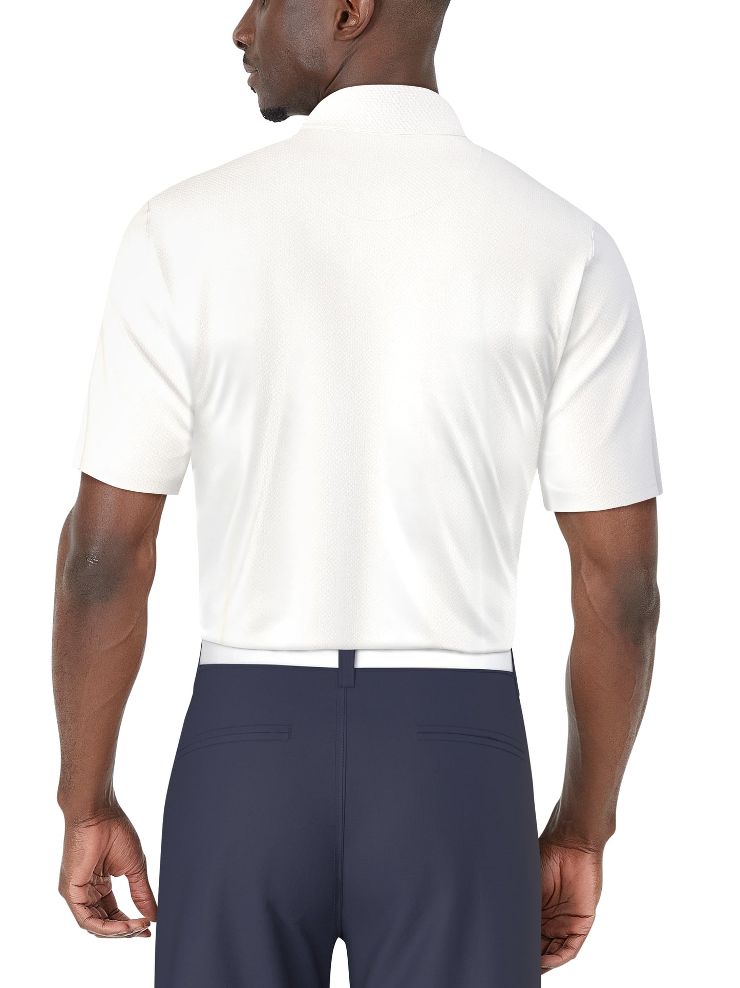 Men's Short Sleeve Solarized Chest Print