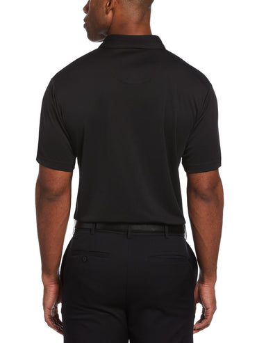 Men's Short Sleeve Solid Texture Polo