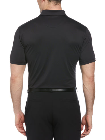 Men's Short Sleeve Solid Texture Polo