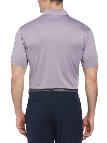 Men's Short Sleeve Solid Texture Polo