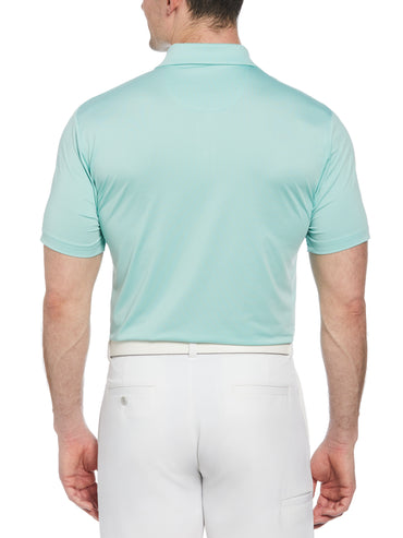 Men's Short Sleeve Solid Texture Polo