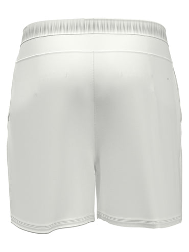 Men's Solid Athletic Tennis Short with Drawstring