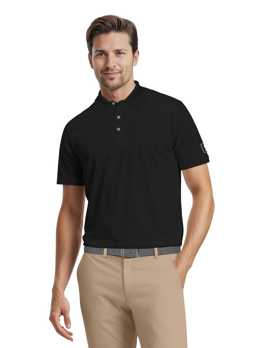 Men's Solid Cooling Texture Polo