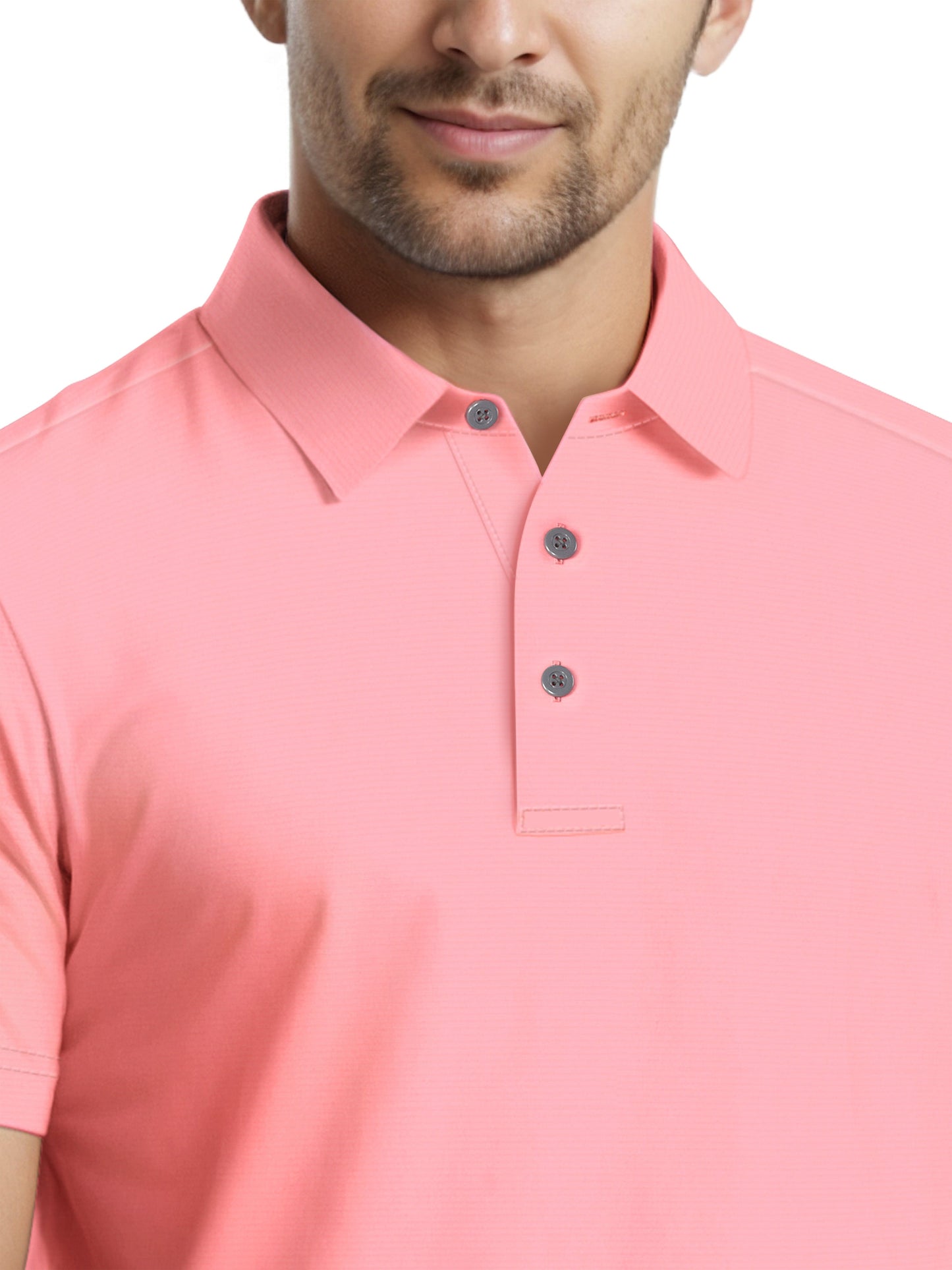 Men's Solid Cooling Texture Polo