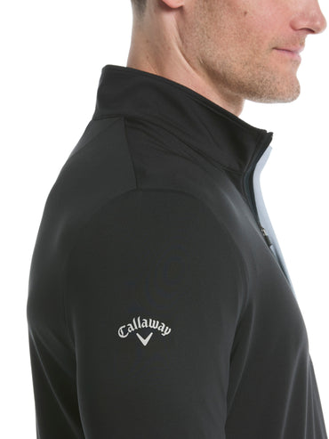 Men's Solid Sun 1/4 Zip Pullover