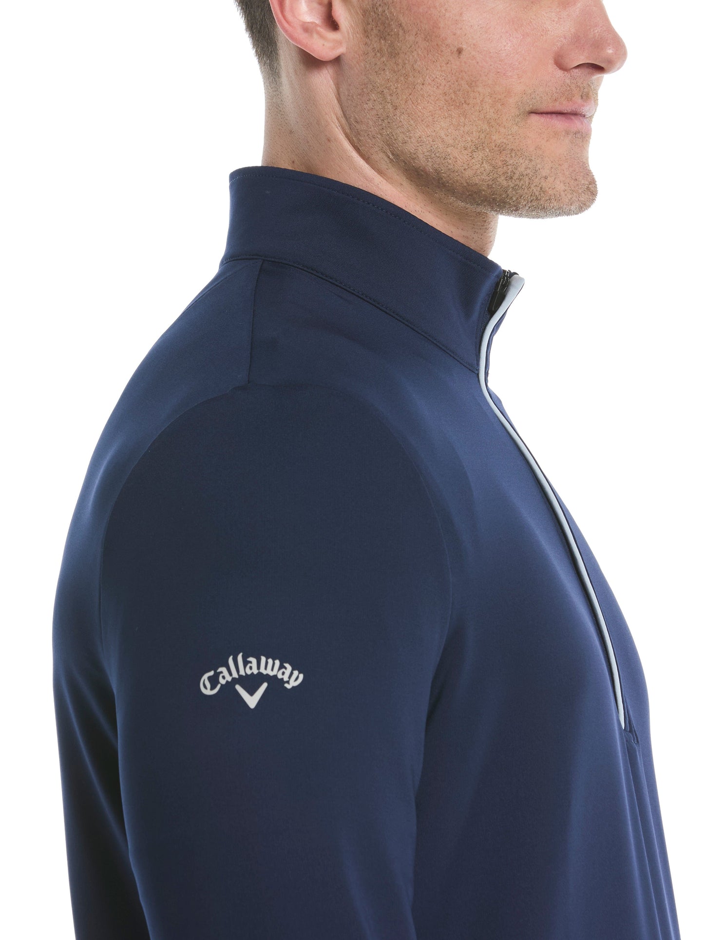 Men's Solid Sun 1/4 Zip Pullover