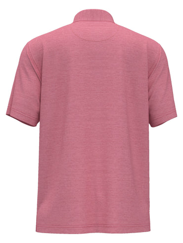 Men's Space Dye Texture Golf Polo