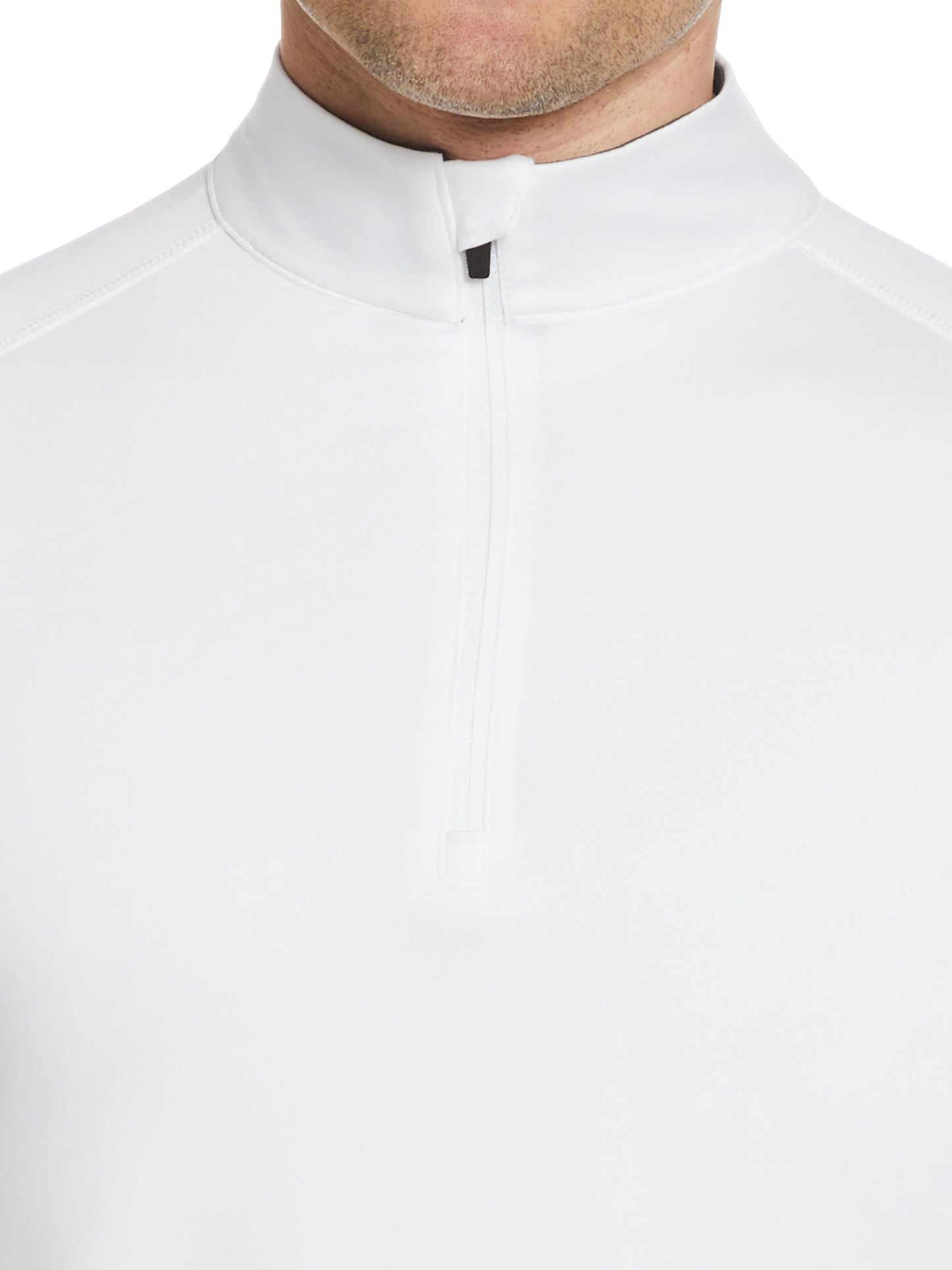Men's Sun Protection Quarter Zip Golf Shirt