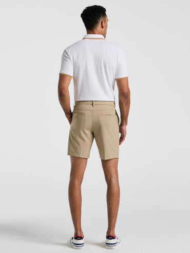 Men's Technical Flat Front 8" Golf Shorts