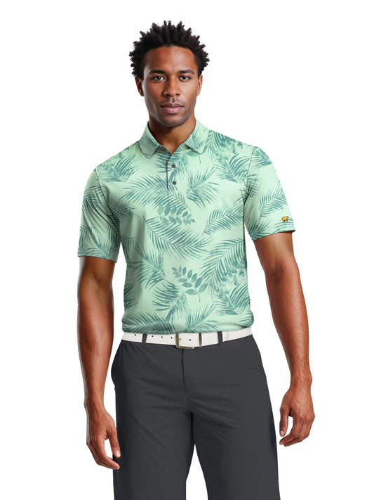Men's Tropical Leaf Polo