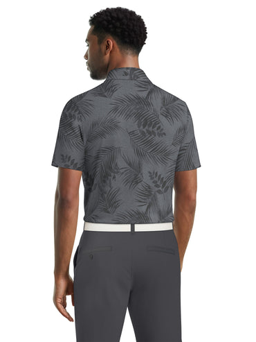 Men's Tropical Leaf Polo