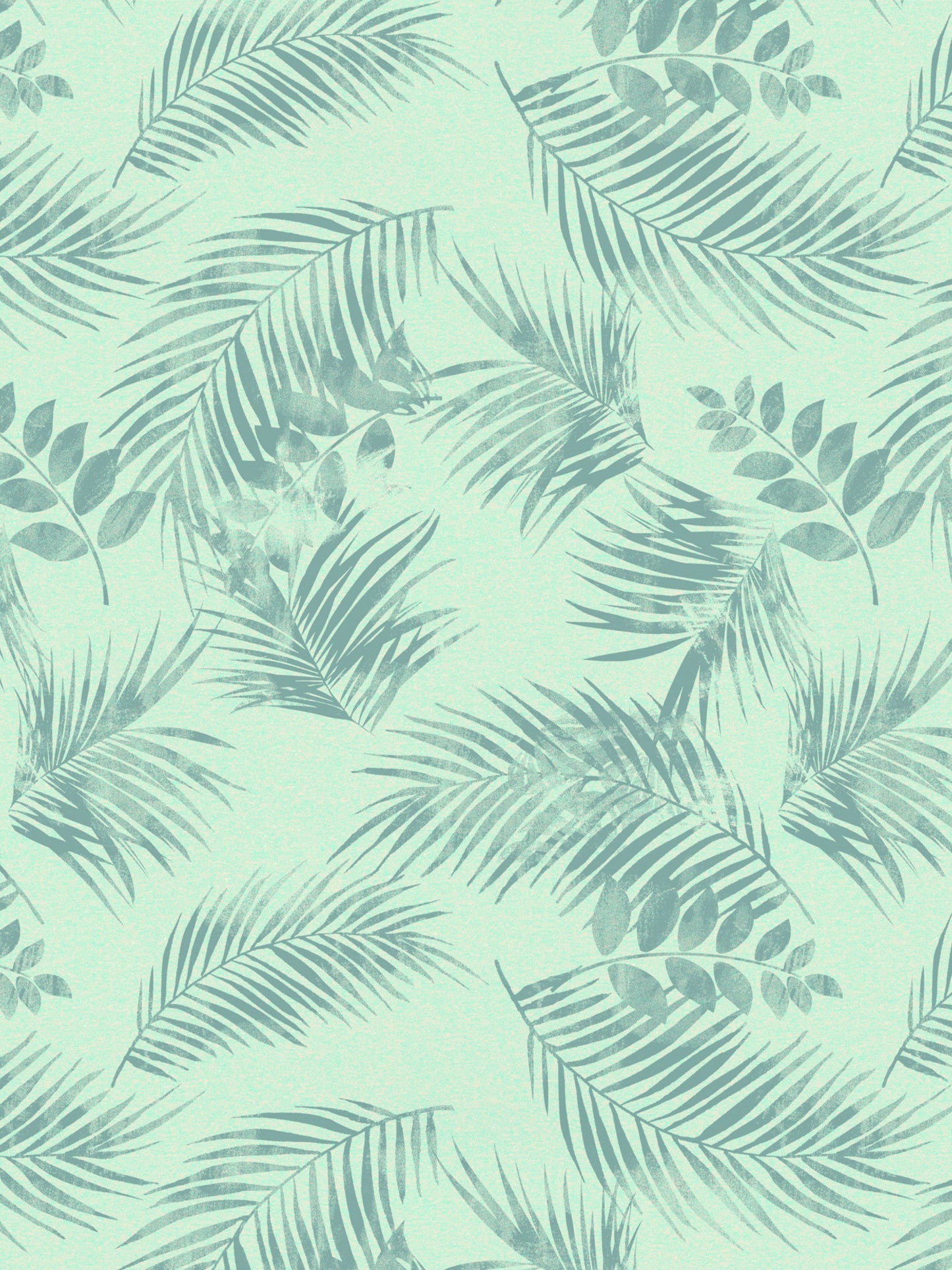 Men's Tropical Leaf Polo